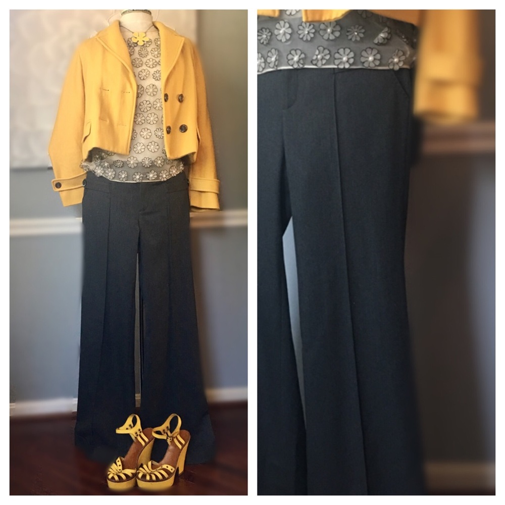NWT Anthropologie Cartonnier Wide Leg Trousers
